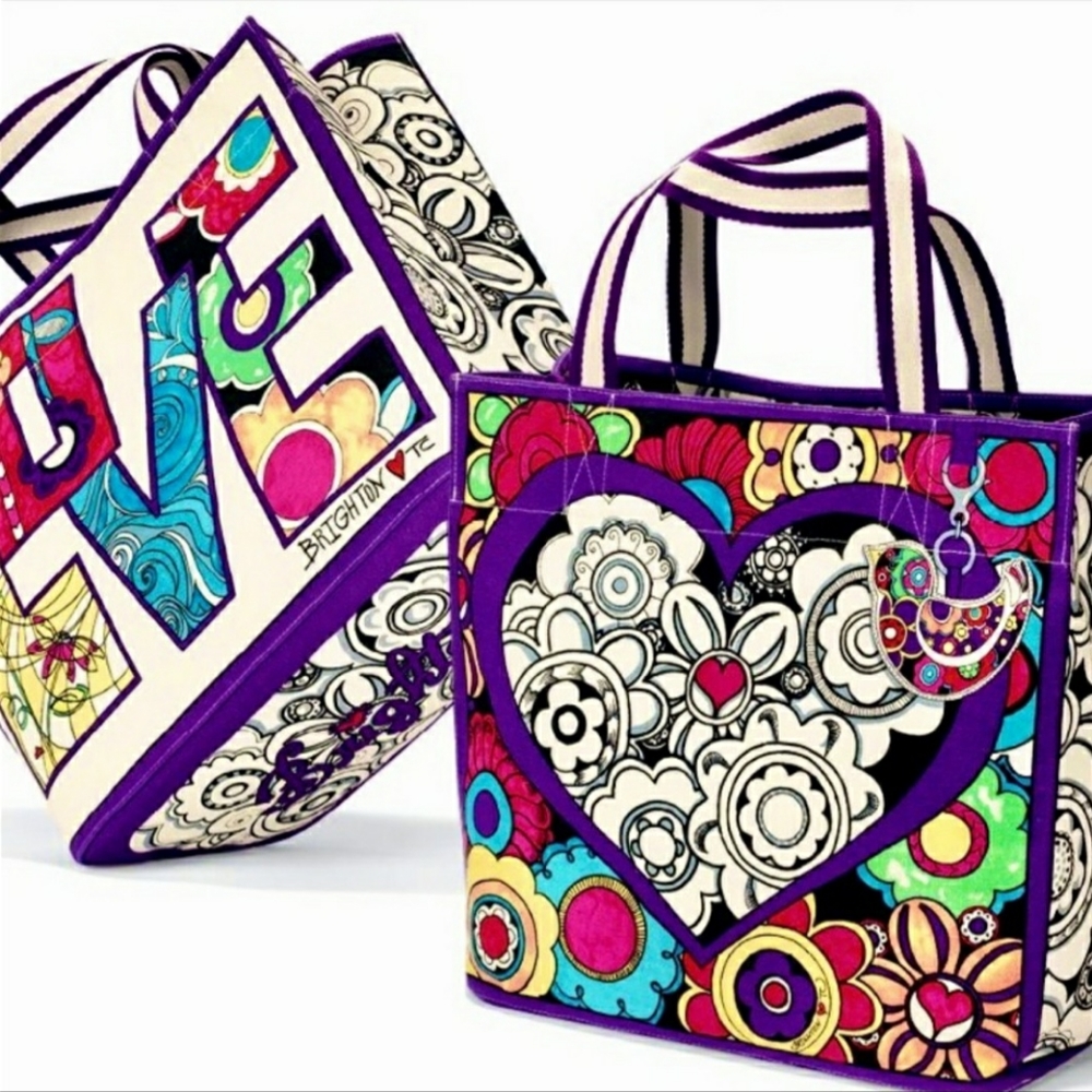Brighton Love Groove II Tote Bag NWT